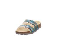 Superfit Chaussons avec semelle intérieure - Bleu pétrole/gris - 8430-24 EU large, gris pétrole 8430, 24 EU Large