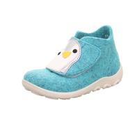 Superfit Chaussons Happy Octi pour garçon, Bleu clair blanc 8400, 21 EU Large