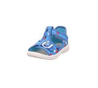 Superfit Chaussons Polly pour garçon, Turquoise multicolore 8010, 21 EU