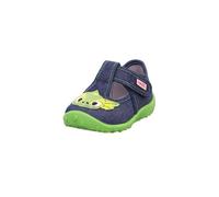 Superfit Chaussons Spotty pour garçon, Bleu et vert 8030, 18 EU
