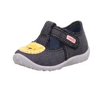 Superfit Chaussons Spotty pour garçon, Bleu foncé 8050, 18 EU Weit
