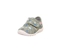 Superfit Chaussons Spotty pour garçon, Vert clair multicolore 7540, 23 EU Large