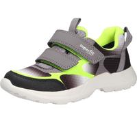 Superfit Chaussures basses pour garçons, gris (noir et jaune), taille 27