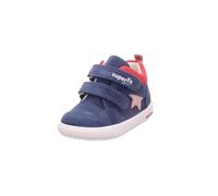 Superfit Chaussures d'apprentissage pour Fille Moppy, Bleu et Rouge 8030, 21 EU