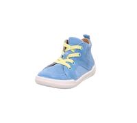 Superfit Chaussures d'apprentissage Superfree pour garçon, Bleu Clair Jaune 8400, 25 EU