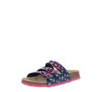 SUPERFIT Chaussures ouvertes bleu foncé / rose / argent, Taille 38