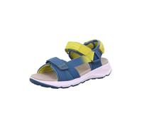 SUPERFIT Chaussures ouvertes bleu / jaune, Taille 37