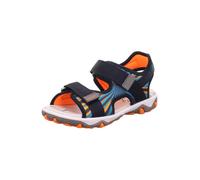 SUPERFIT Chaussures ouvertes 'MIKE 3.0' bleu / marine / orange, Taille 25