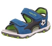 SUPERFIT Chaussures ouvertes 'Mike 3.0' gentiane / brun foncé / citron vert, Taille 30