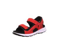 SUPERFIT Chaussures ouvertes rouge / noir, Taille 28