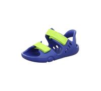 SUPERFIT Chaussures ouvertes 'SPLASH-S' bleu roi / pomme, Taille 26