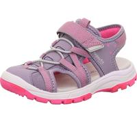 SUPERFIT Chaussures ouvertes 'TORNADO' gris / lilas / rose, Taille 32