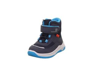 Superfit Cooper Warm gefütterte Gore-Tex Chaussure de première randonnée, Blau/Türkis 8000, 24 EU Large