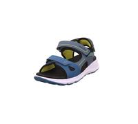 Superfit Criss Cross Sandale, bleu/jaune 8060, 33 EU