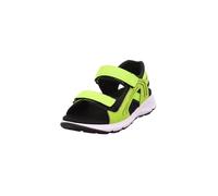 Superfit Criss Cross Sandale, Vert Clair Noir 7500, 34 EU