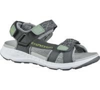 SUPERFIT Chaussures ouvertes gris / anthracite / menthe / violet, Taille 35