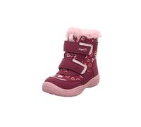 Superfit Crystal Warm Gefütterte Gore-tex Botte de Neige, Rouge Rose 5000, 25 EU