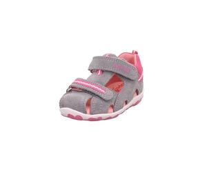 Superfit Fanni Sandale, Gris/Rose 2500, 23 EU