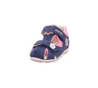 Superfit Fanni Sandales pour fille, Bleu et rose 8010., 22 EU