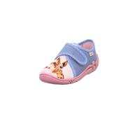 SUPERFIT Pantoufle 'BELINDA' bleu clair / marron / orange / rose, Taille 23