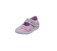 Superfit – Chaussons classiques Kid's Belinda – Gris clair / rose – Taille EU 25