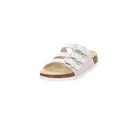 Superfit Fille Fussbettpantoffel, Blanc Argent 9010, 25 EU