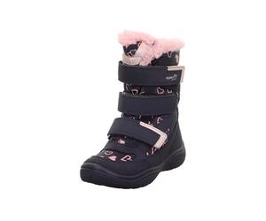 Superfit Fille Gore-tex Avec Doublure Chaude Cristal, Bleu Et Rose 8020, 25 EU Large