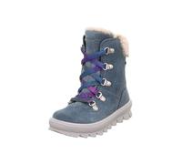 Superfit Flavia Warm gefütterte Gore-Tex Botte de Neige, Blau/Lila 8000, 25 EU Large