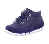 Superfit Flexy Chaussures d'apprentissage pour bébé garçon Marron 3000, Bleu 8010, 18 EU