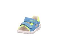 Superfit Flow Sandale, Bleu Clair Jaune 8410, 19 EU