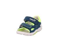 Superfit Flow Sandale, Bleu Jaune 8030, 25 EU