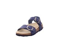 superfit Fussbettpantoffel Sandale, Blau 8000, 34 EU