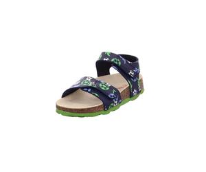Superfit Fussbettpantoffel Garçon Sandale, Bleu, 39 EU