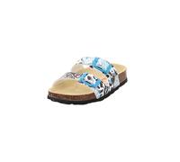 Superfit FUSSBETTPANTOFFEL Sandales 1-800111 pour fille, Blanc Multicolore 1120, 28 EU