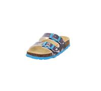 Superfit Fussbettpantoffel Sandales, Bleu Multicolore 8140, 38 EU