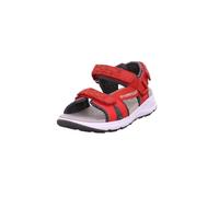 Superfit Garçon Criss Cross, Rouge Gris 5000, 34 EU