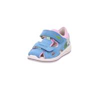 Superfit Garçon Fille Boomerang Sandale, Bleu Clair et Violet 8400, 20 EU