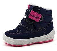 Superfit Garçon Fille Groovy Botte de Neige, Blau/Rosa 8010, 19 EU