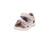 Superfit Garçon Fille Polly Sandale, Gris Clair Rose 2500, 19 EU