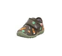 Superfit Garçon Fille Spotty Chaussons Enfant Souples, Vert Multicolore 7020, 18 EU Large