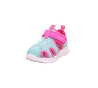 Superfit Garçon Fille Wave Sandale, Vert Clair Rose 7510, 20 EU