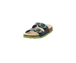Superfit Garçon Pantoufles Avec Semelle Intérieure, Bleu Vert 8210, 40 EU