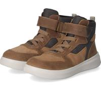Superfit Garçons Chaussures à scratch / bottines COSMO Marron mélange de cuir et de textileTaille:38