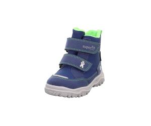Superfit Husky 8030 Bottes tendance doublées chaudes, bleu/vert clair, taille 22 EU, Bleu, vert clair 8030, 22 EU