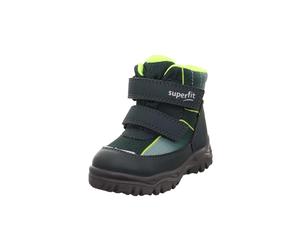 Superfit Husky+ Bottes de neige Gore-Tex doublées chaudes, vertes et jaunes, taille 20 EU, Vert/jaune 7000, 20 EU