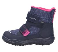 Superfit HUSKY Chaussures pour enfants filles Bottes d'hiver Bleu Loisirs, Taille:32 EU