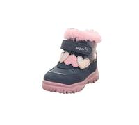 Superfit Husky+ Warm Gefütterte Gore-tex Botte de Neige, Bleu et Rose 8000, 28 EU