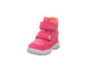 Superfit Husky1 Sympatex 5500 Bottes tendance doublées chaudes pour fille Rose/orange, Rose Orange 5500, 21 EU
