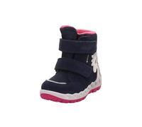 Superfit Icebird Bottes de neige doublées chaudes Gore-tex pour fille, Bleu et rose 8020, 21 EU Étroit