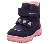 Superfit HUSKY1 warm gefütterte Gore-Tex, Botte de neige, Blau/Rosa 8030,